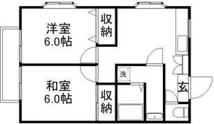 エーデルハイムの間取り画像