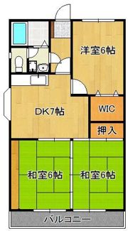 ヒルズ守恒の間取り画像