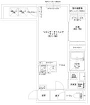 Louis Apartment 豊中蛍池イーストの間取り画像