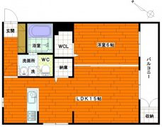 カルチェ尾本の間取り画像