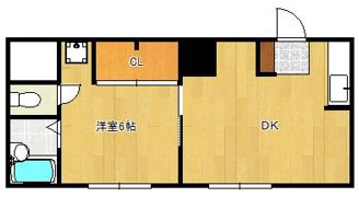 コーポあけみの間取り画像
