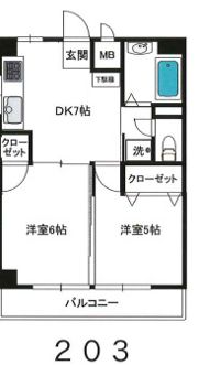 宮下ビルの間取り画像