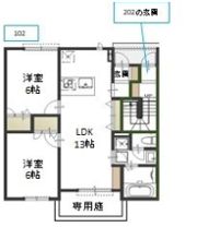 コンフォールKⅢ Aの間取り画像