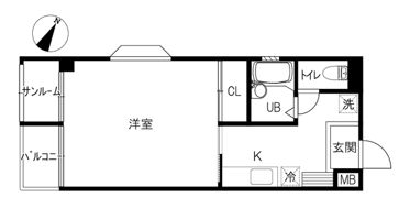 THE MANSIONの間取り画像