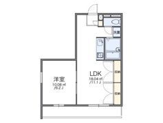 レオパレスはませんAの間取り画像