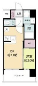 セレニテ難波ミラク壱番館の間取り画像