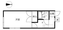 コーポ白山の間取り画像