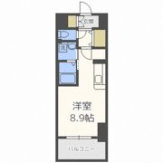 LOWLANDS西天満の間取り画像