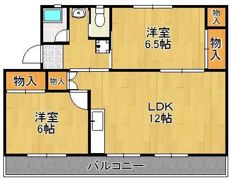 ヴィラナリー中間I 5号棟の間取り画像