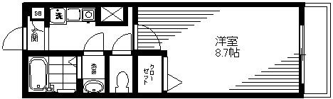 レスツオン天空橋の間取り画像