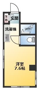 ヴィラ・ジェネスの間取り画像