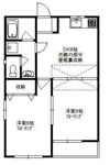 TWINZ深大寺Ⅰの間取り画像