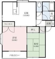 ベルコートの間取り画像