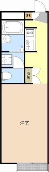 パレスマリンⅡの間取り画像