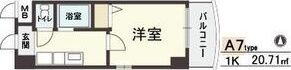 HOPE CITY天神橋の間取り画像