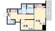 戸政町エヌエム・スワサント・アンの間取り画像
