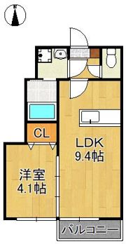 カルム旭台の間取り画像
