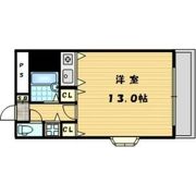 シャトレ豊津Ⅱの間取り画像
