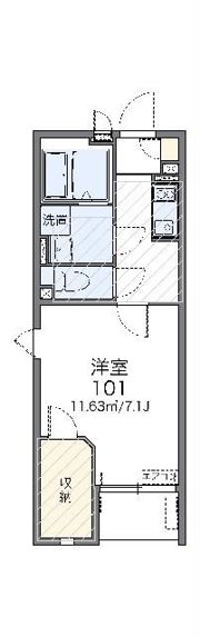レオネクストshi kiの間取り画像