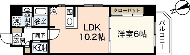 プロムナード二葉の里の間取り画像