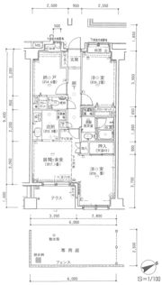 インペリアル武蔵野Cityの間取り画像
