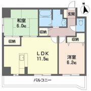 メゾン観音EXの間取り画像
