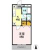 ライフ西市の間取り画像