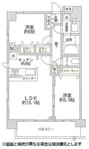 アイムシティ荻窪の間取り画像