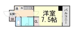 ブロスコート六甲Ⅱの間取り画像