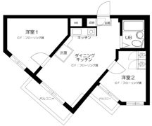 DRホームズ大山の間取り画像