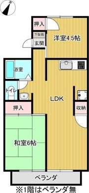高橋ハイツ C棟の間取り画像