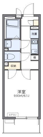レオネクストリバーサイド遠の間取り画像