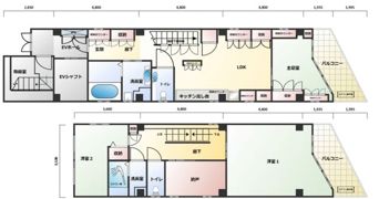 TKビルの間取り画像