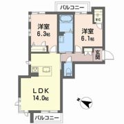 シャーメゾン鈴峯の間取り画像