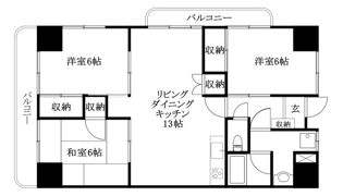 道後プラムヒルズの間取り画像