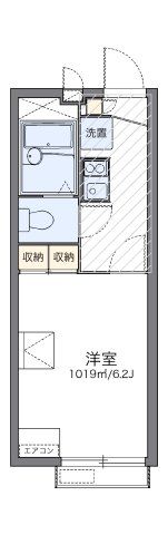 レオパレスミーコーポ マチヤ2の間取り画像