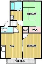ハイツ瀬戸B棟の間取り画像