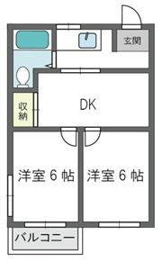 谷口マンションの間取り画像