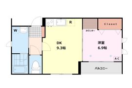 クオリア桜上水の間取り画像