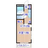 サンスィート八乙女の間取り画像