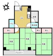 久保田コーポの間取り画像