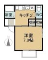 黒住コーポの間取り画像