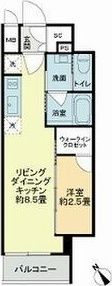 ザ・ライオンズフォーシア今池の間取り画像