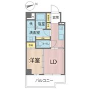 SHARIO GARDEN 新梅田の間取り画像