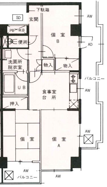 間取図