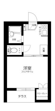 メゾン峰の間取り画像