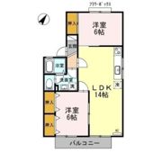 セジュール中井 B棟の間取り画像