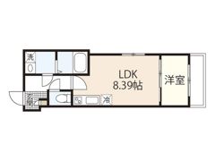 セブンプロート江波東の間取り画像