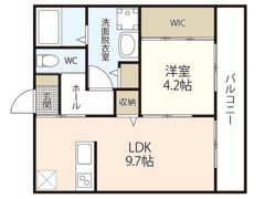 Lecherien和泉の間取り画像