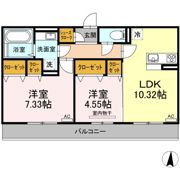 アンファン ウルーの間取り画像